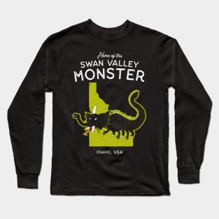 Home of the Swan Valley Monster - Idaho, USA Cryptid Long Sleeve T-Shirt